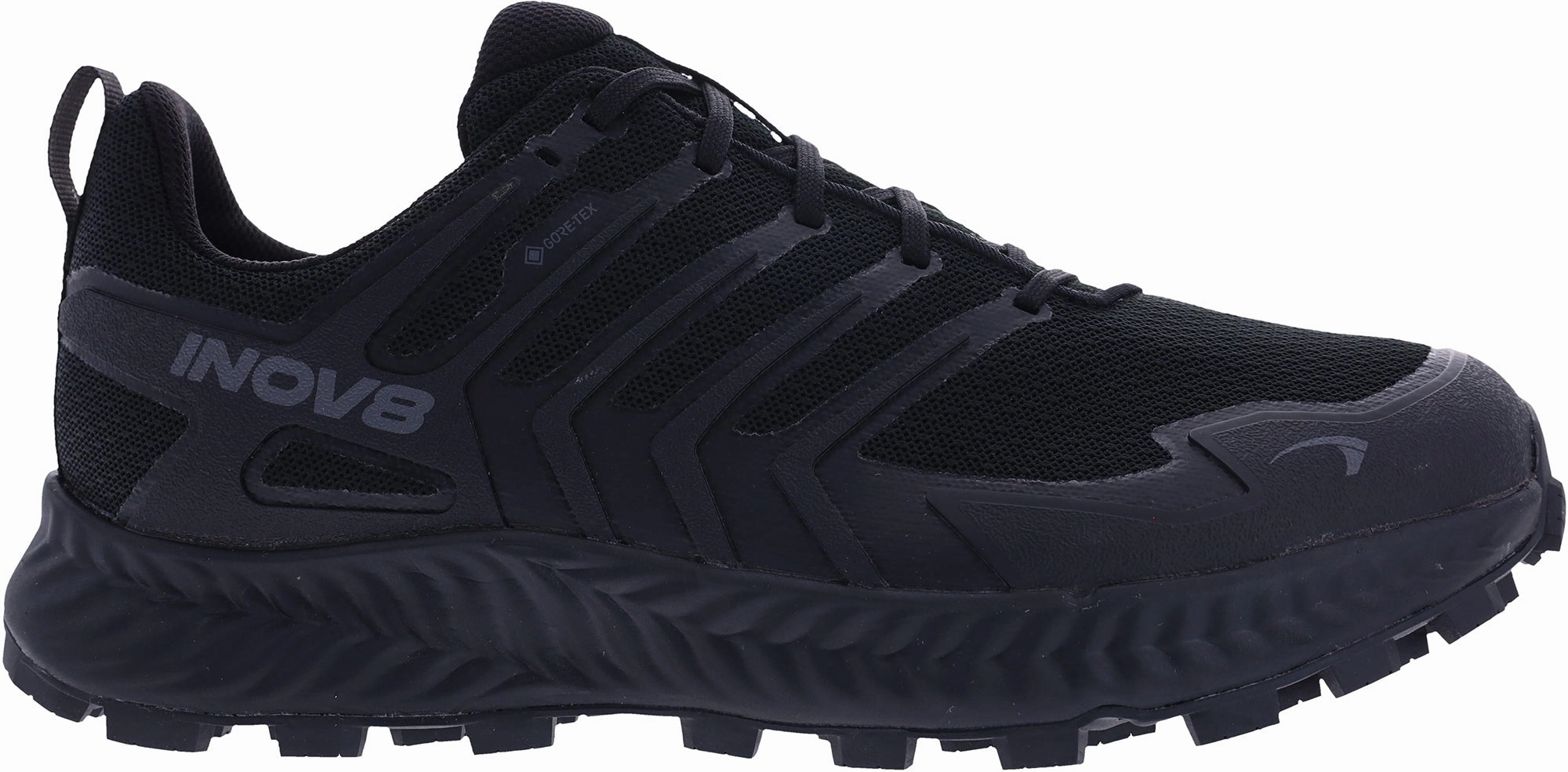 Mountain Ready Inov8 Roclite GORE-TEX WIDE FIT Womens Walking Shoes - Black