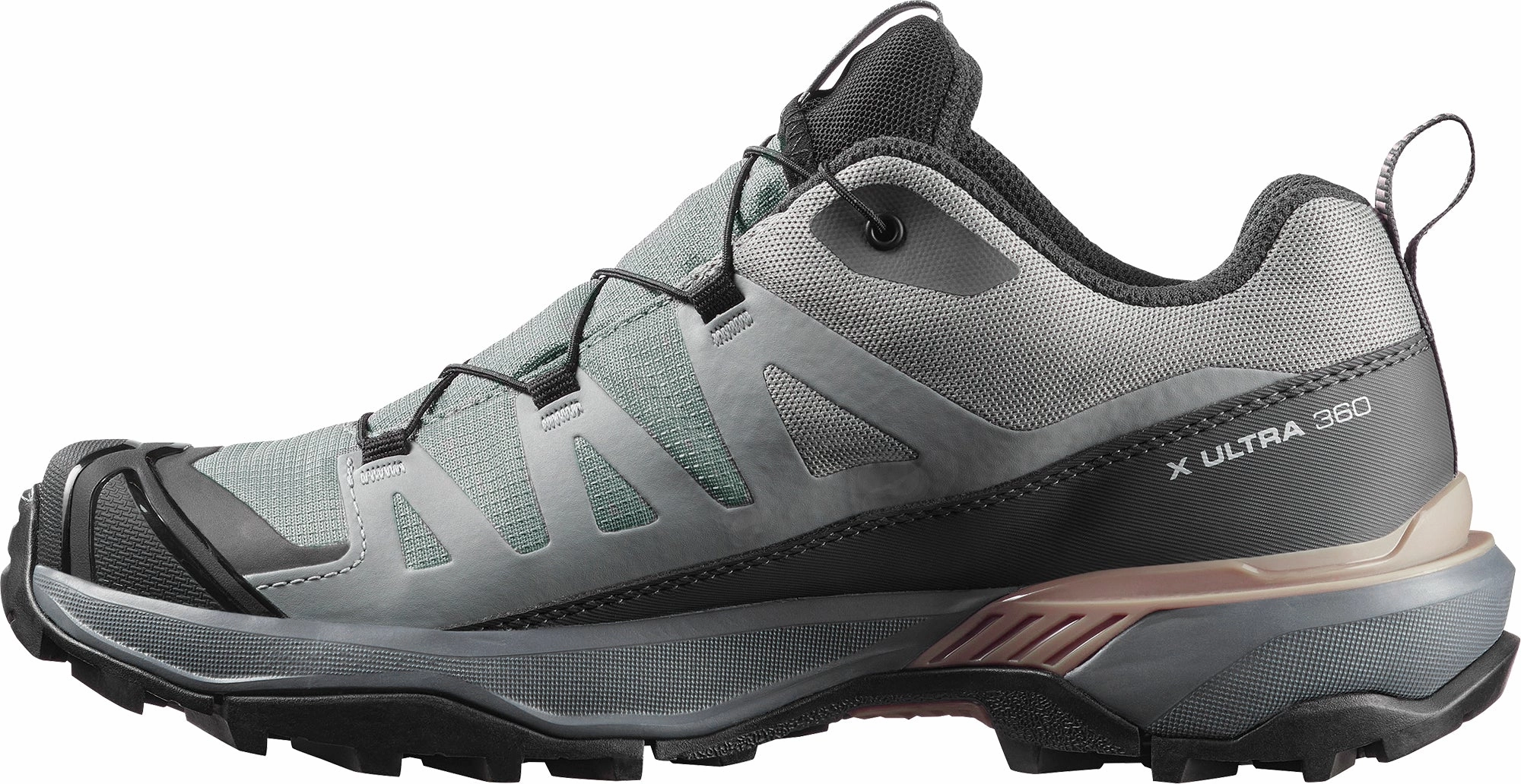 Salomon X Ultra 360 GORE-TEX Womens Walking Shoes - Green No-Slip Traction