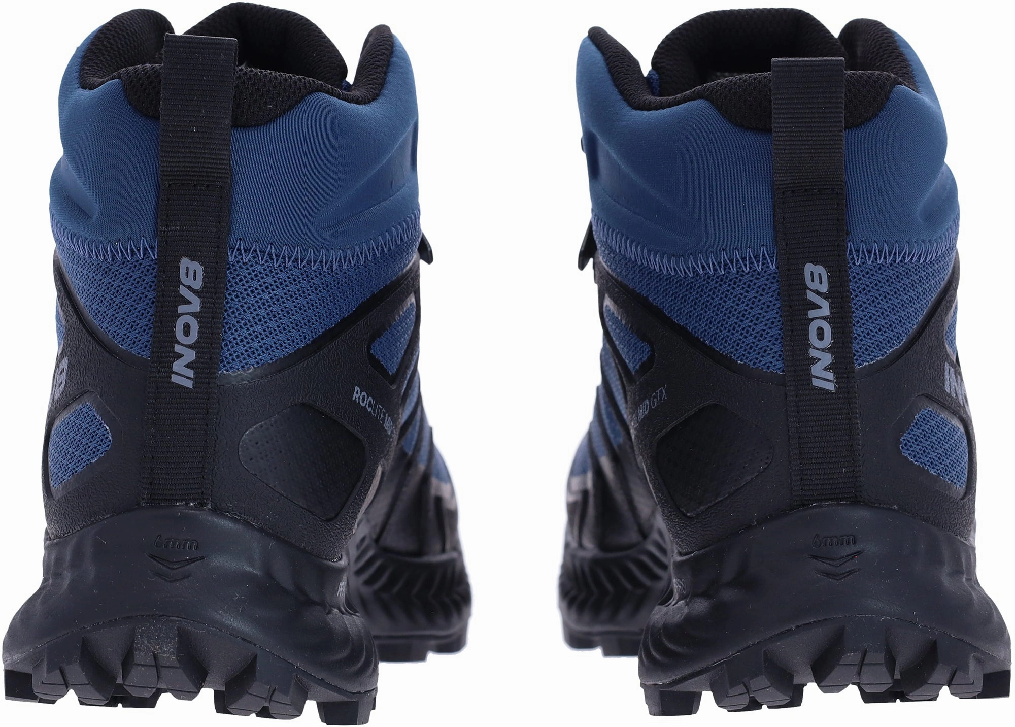 High Ankle All Weather Fit Inov8 Roclite Mid GORE-TEX WIDE FIT Mens Walking Boots - Blue