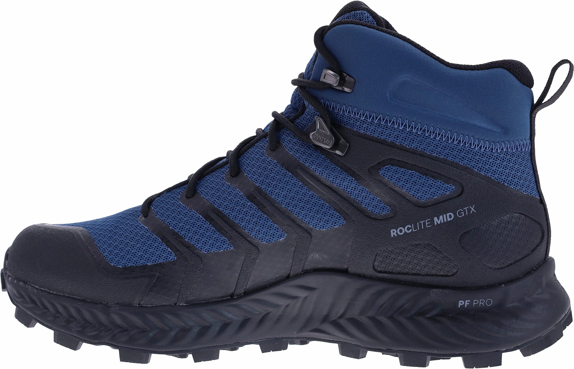 Hike Comfort Inov8 Roclite Mid GORE-TEX WIDE FIT Mens Walking Boots - Blue