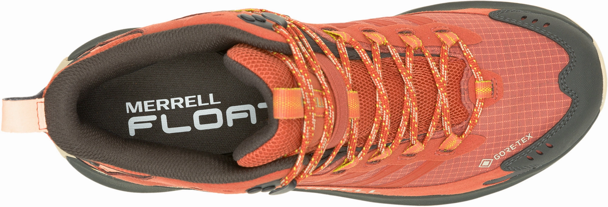 Easy Cushion well made Merrell Moab Speed 2 Mid GORE-TEX Mens Walking Boots - Orange
