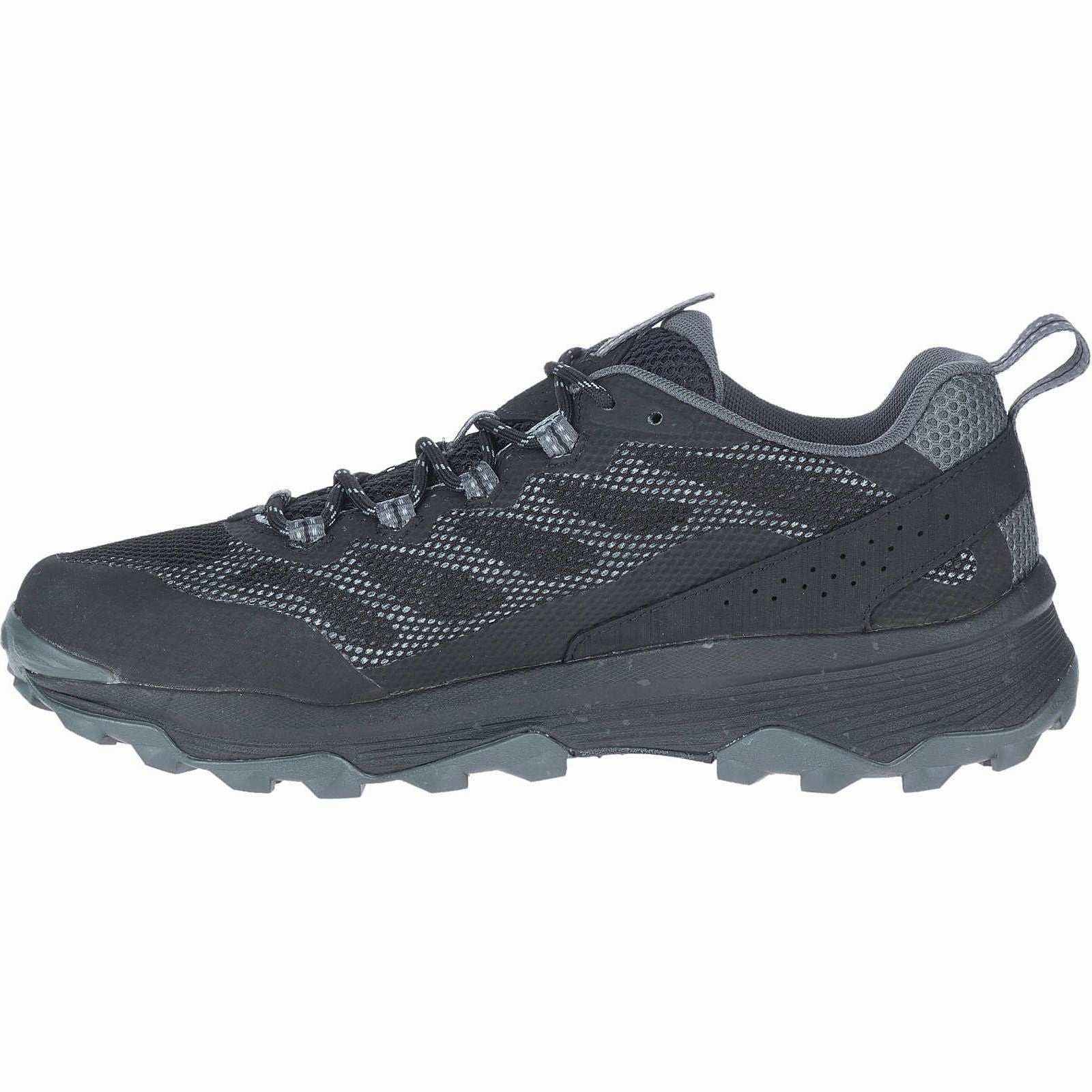 Trail Ultra Support Fit Merrell Speed Strike GORE-TEX Mens Walking Shoes - Black