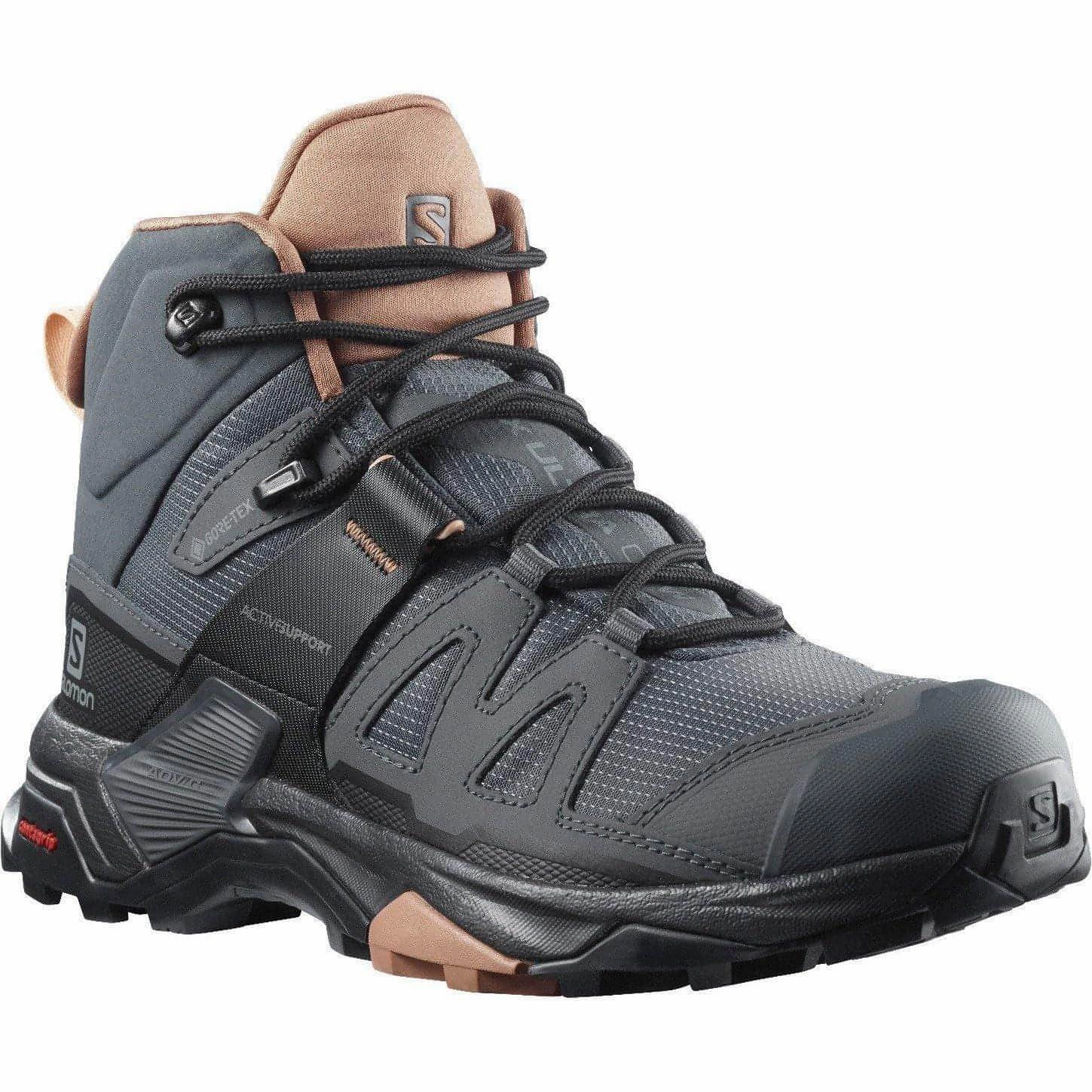 Salomon X Ultra 4 Mid GORE-TEX Womens Walking Boots - Grey Altitude Trek