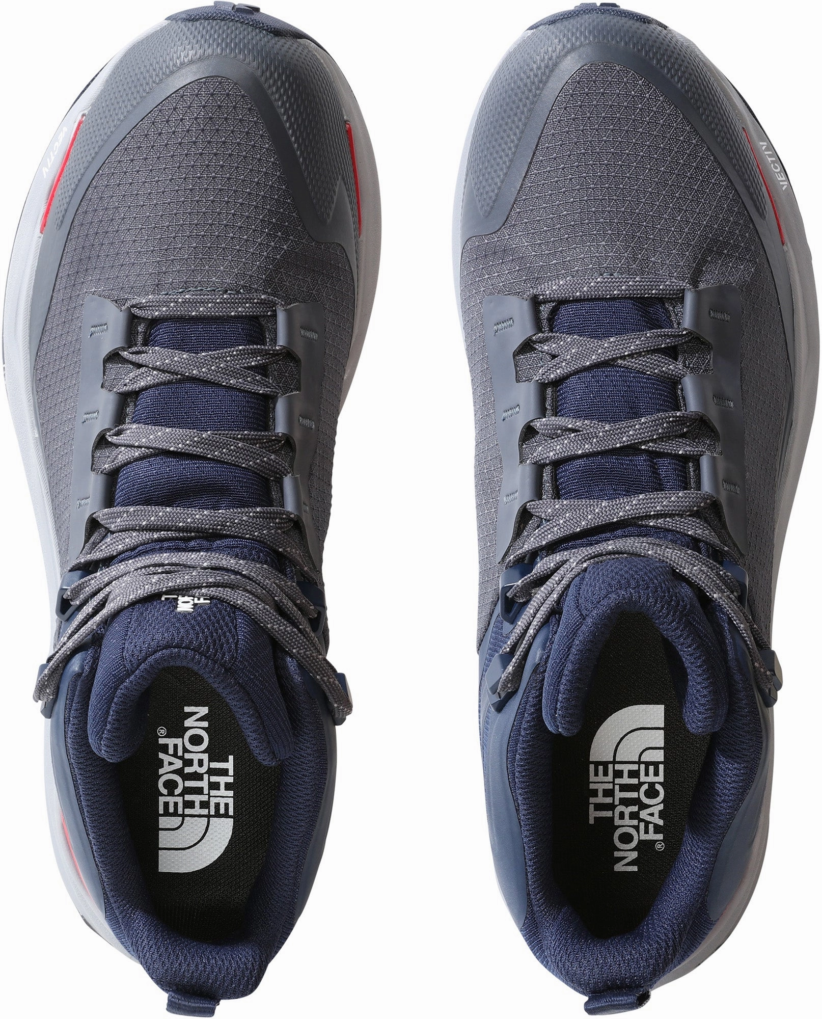 The North Face Vectiv Exploris II Mid FutureLight Mens Walking Boots - Grey Trail Traction Summer Hiking