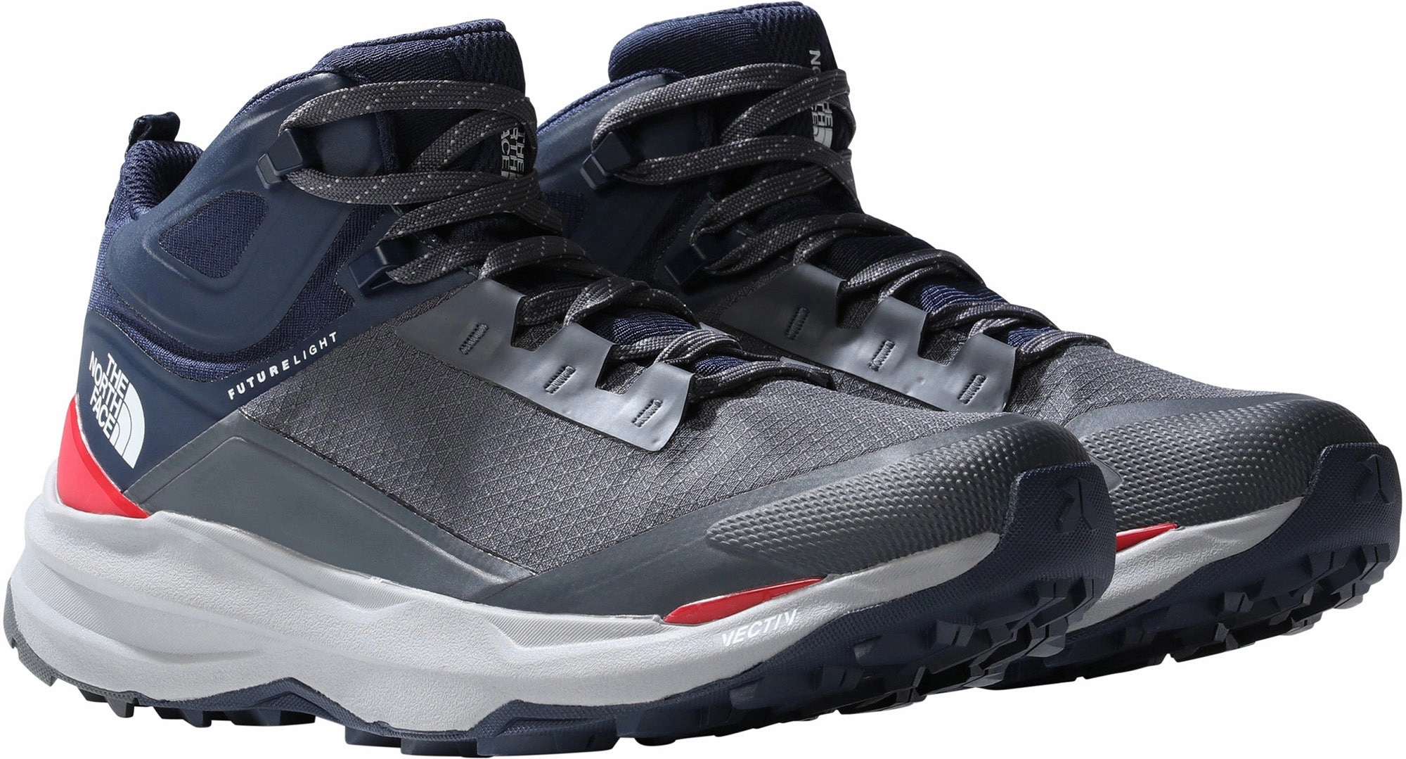 The North Face Vectiv Exploris II Mid FutureLight Mens Walking Boots - Grey Camping Trip