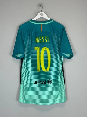 Natural motion Gripped Hem Technology 2016/17 BARCELONA MESSI #10 THIRD SHIRT (L) NIKE