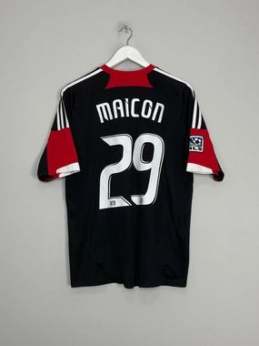 2013 DC UNITED MAICON #29 HOME SHIRT (L) ADIDAS Flexible Neck Opening