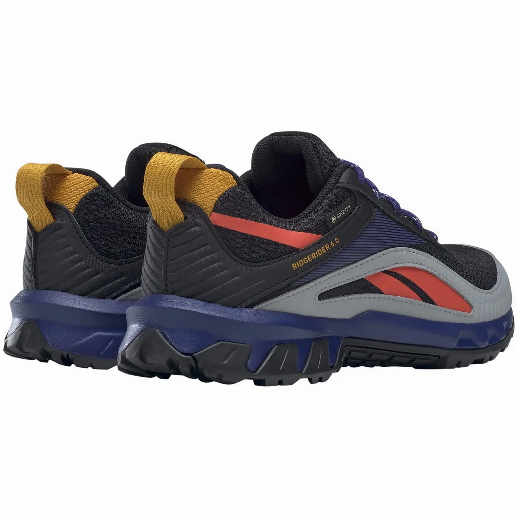 Reebok Ridgerider 6 GORE-TEX Womens Walking Shoes - Black Foot alignment All Purpose Footwear