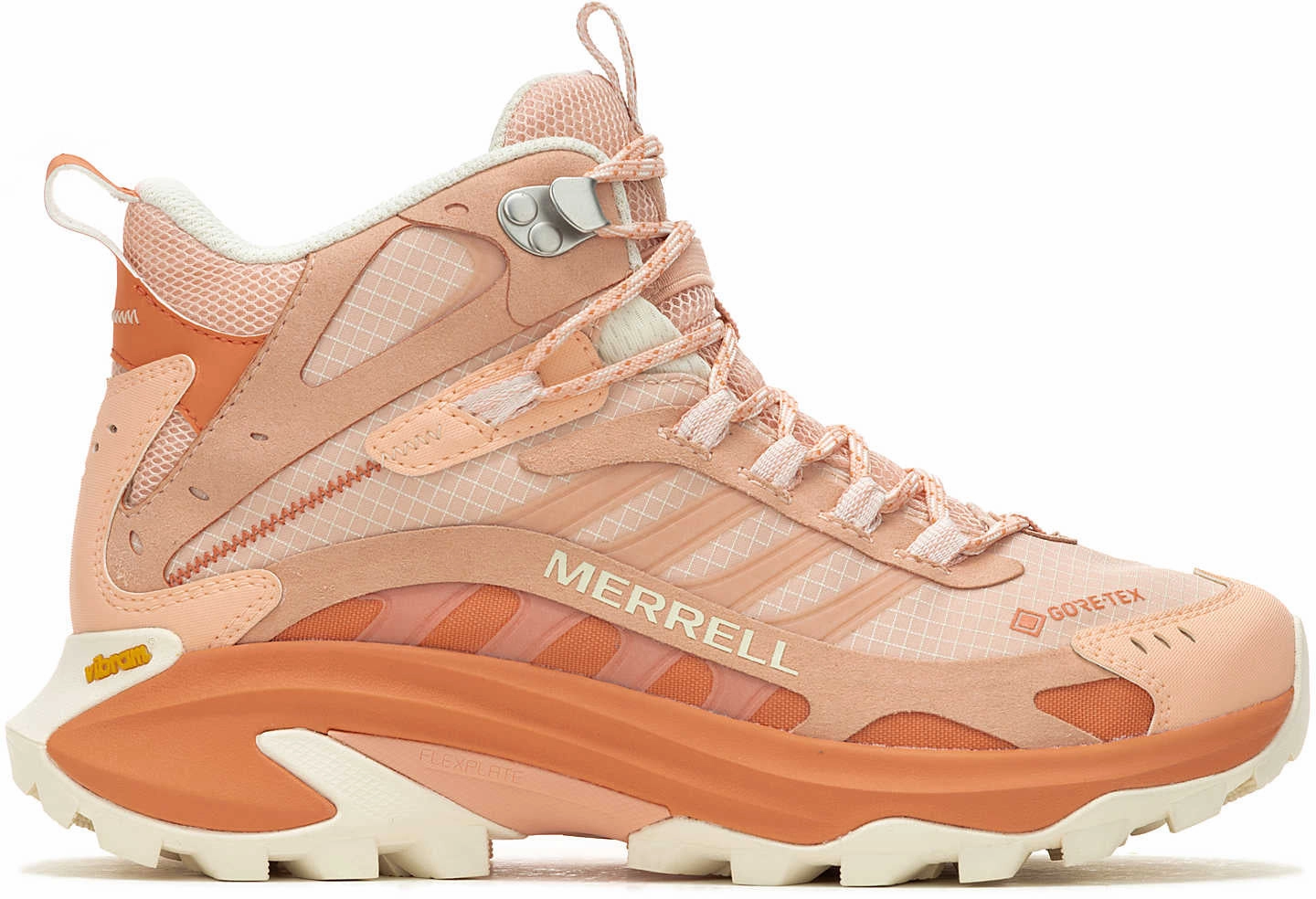 Merrell Moab Speed 2 Mid GORE-TEX Womens Walking Boots - Orange Water Repellent Boots