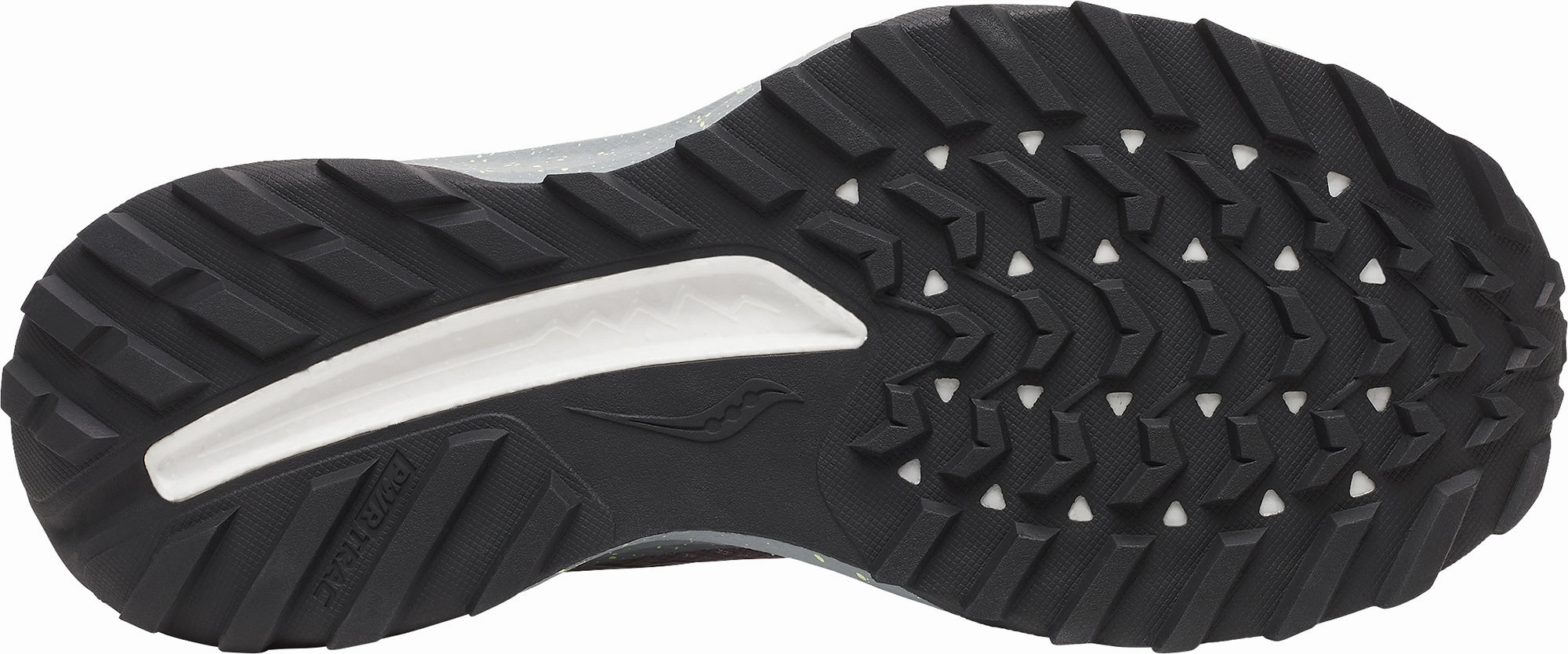 Saucony Ride TR2 Womens Trail Running Shoes - Purple Flat Outsole