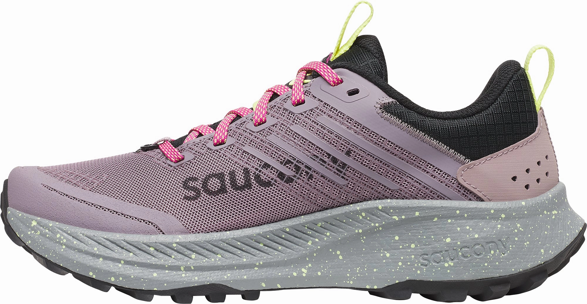 Saucony Ride TR2 Womens Trail Running Shoes - Purple Sneaker Display