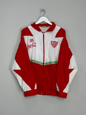 1995/96 NECAXA TRACK JACKET (L) UMBRO Anti Microbial Finish Tagless Labeling