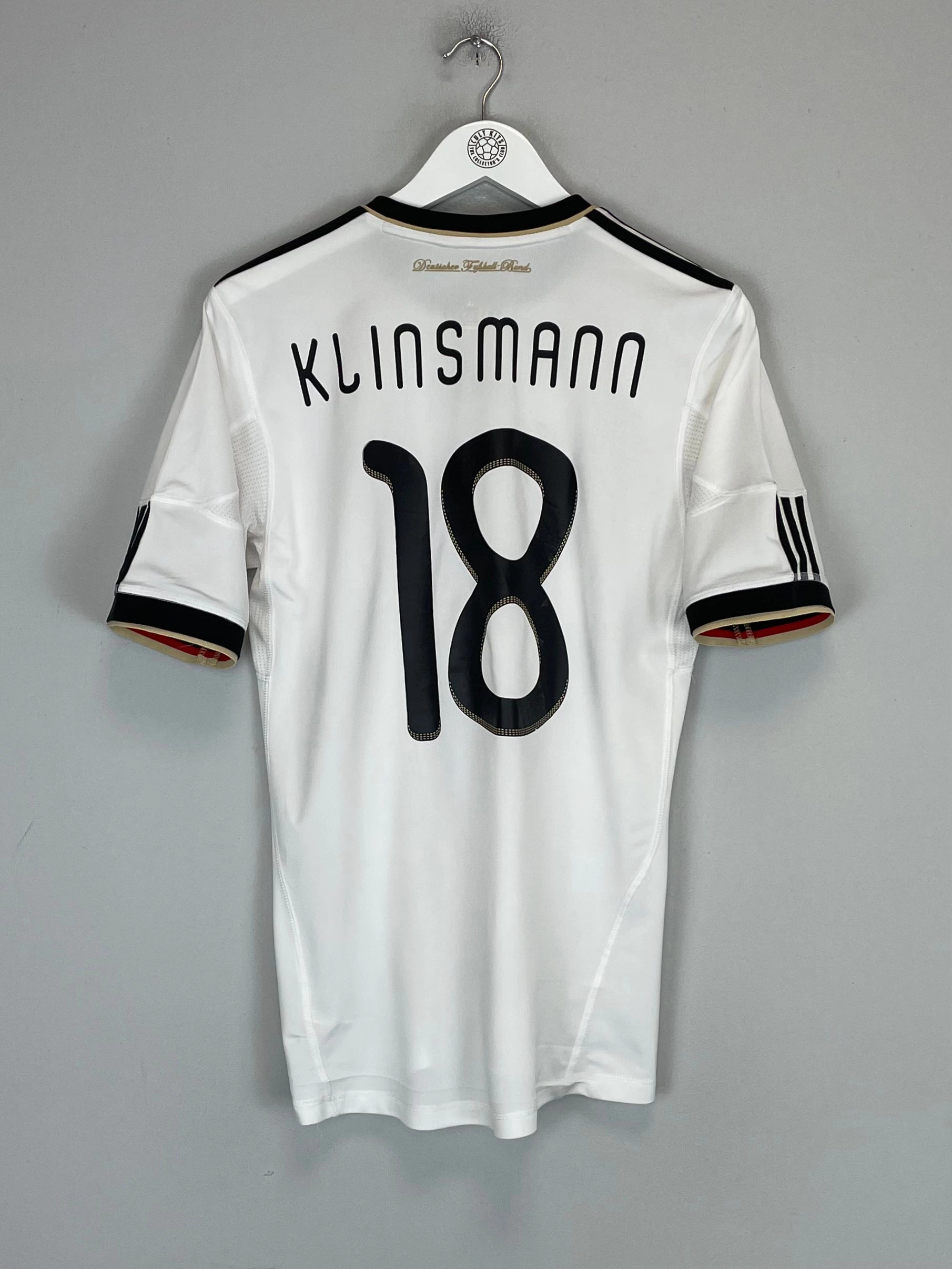 Natural Feel 2010/11 GERMANY KLINSMANN #18 HOME SHIRT (S) ADIDAS
