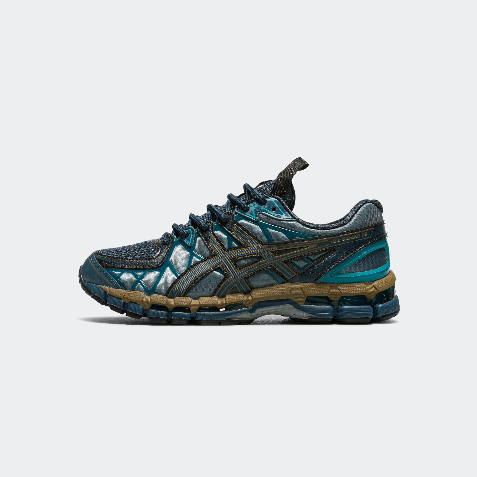 UB10-S GEL-Kayano 20 - Vintage Indigo/Sea Glass No Tie