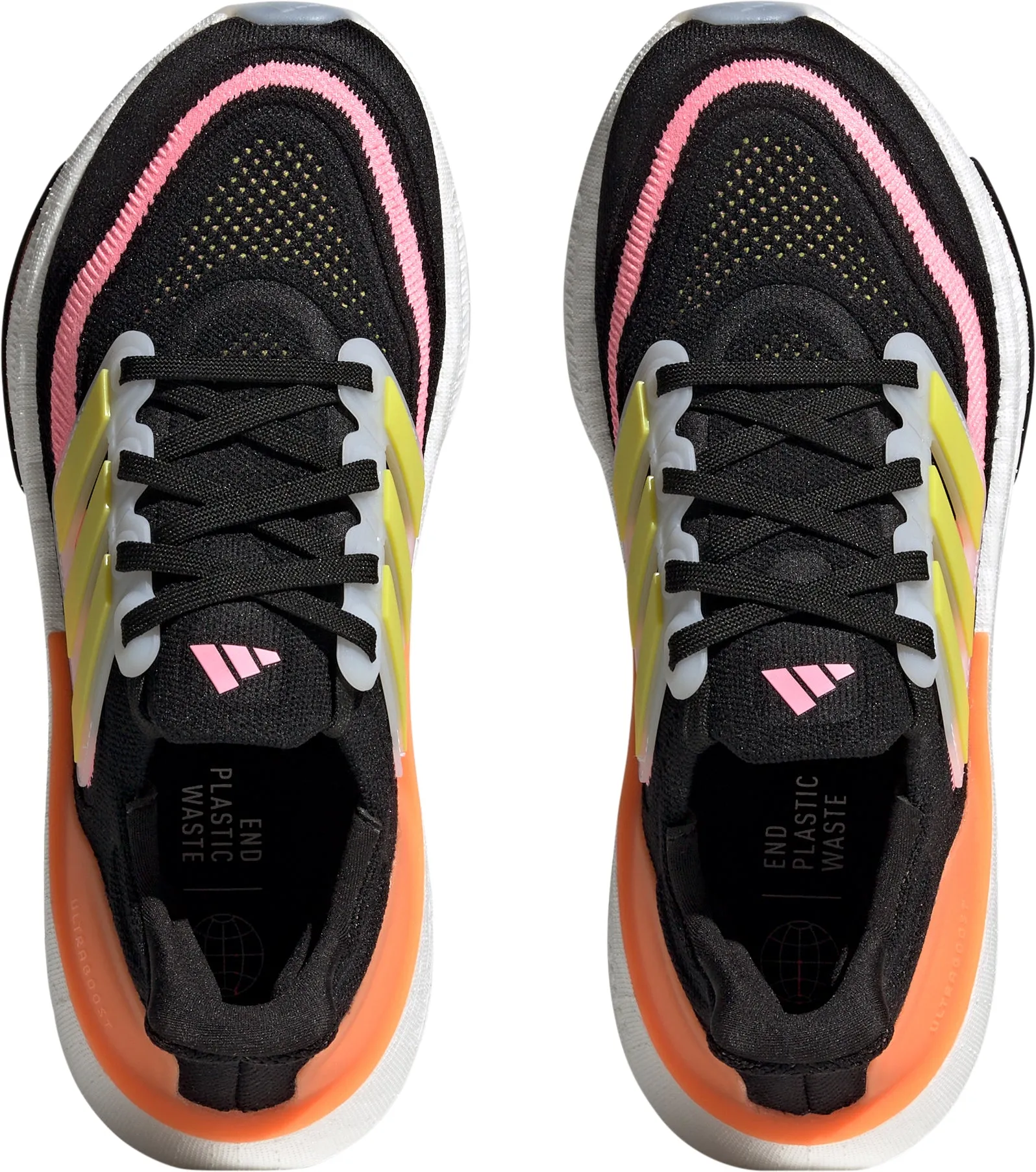 Odor Control Lining Functional Design adidas Ultra Boost Light Womens Running Shoes - Black