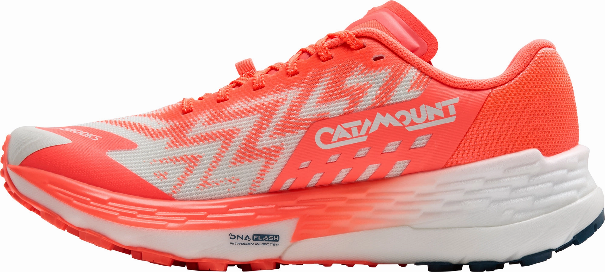 City Shift Low Cushion Brooks Catamount 4 Womens Trail Running Shoes - Orange