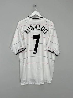 Ventilated Design 2003/05 MANCHESTER UNITED RONALDO #7 THIRD SHIRT (XL) NIKE