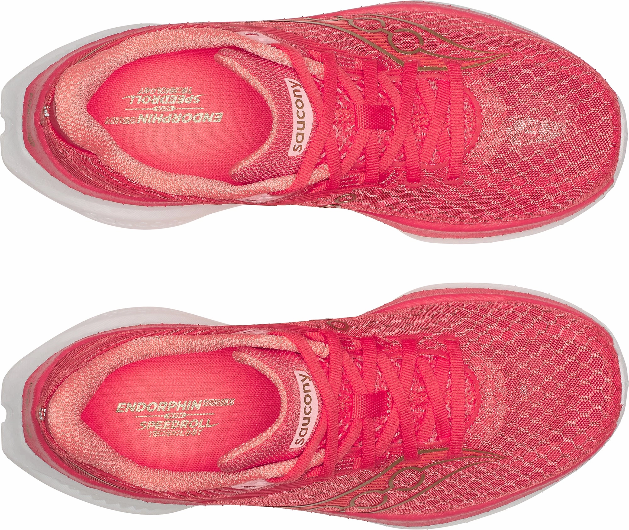 EverydayUse Comfortable toe box Saucony Endorphin Speed 5 Womens Running Shoes - Pink
