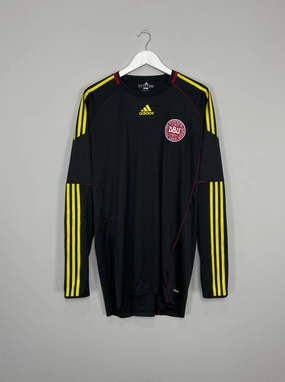 2010/11 DENMARK *PLAYER ISSUE* GK SHIRT (XL) ADIDAS Stretch Fit Air Mesh