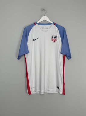 Gym Wear Breathable knit 2016/17 USA HOME SHIRT (XL) NIKE