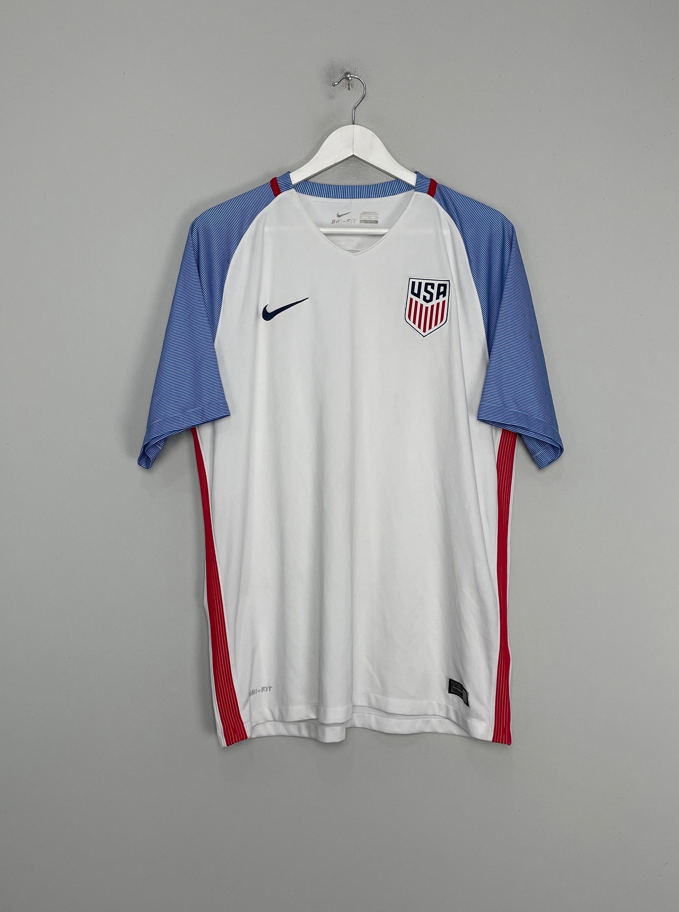 Gym Wear Breathable knit 2016/17 USA HOME SHIRT (XL) NIKE