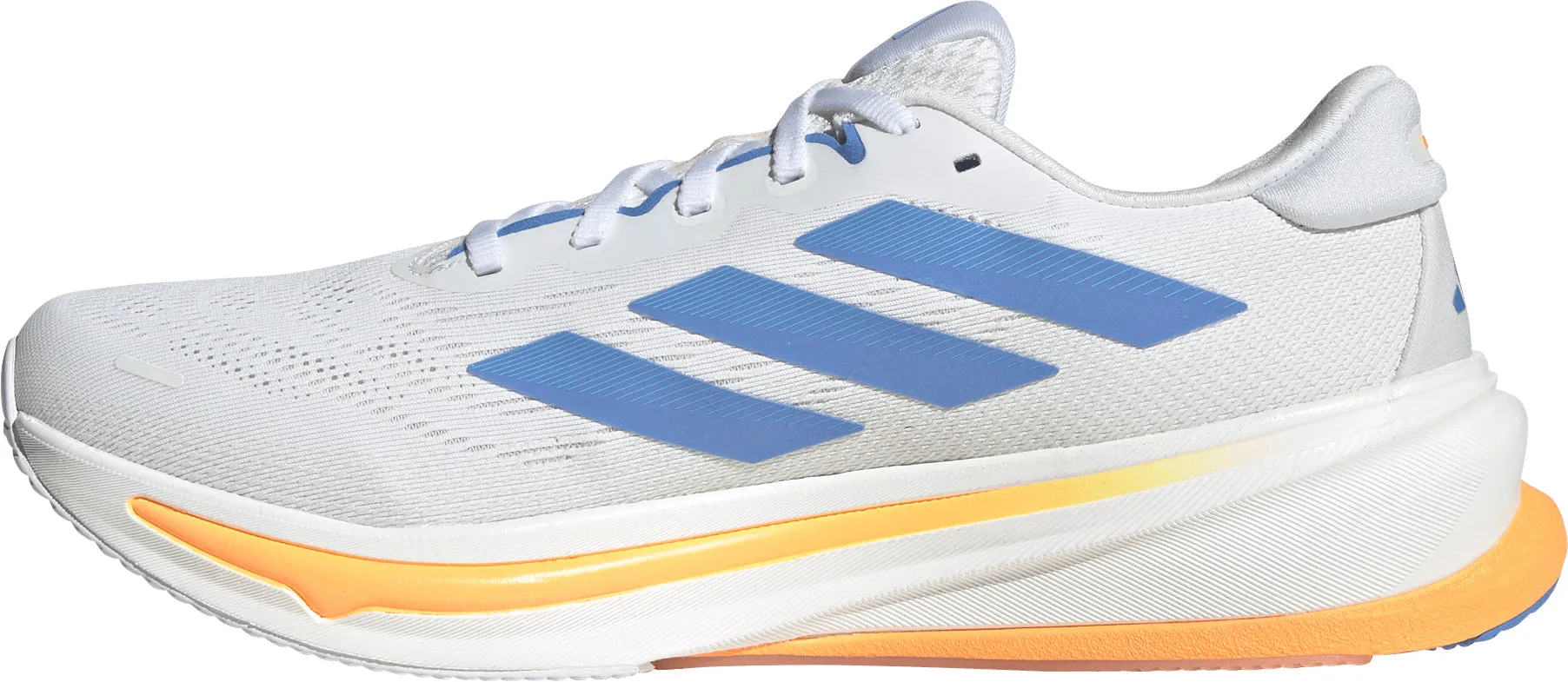 adidas Supernova Rise 2 Mens Running Shoes - White Classic Comfort Shock-absorbent cushioning