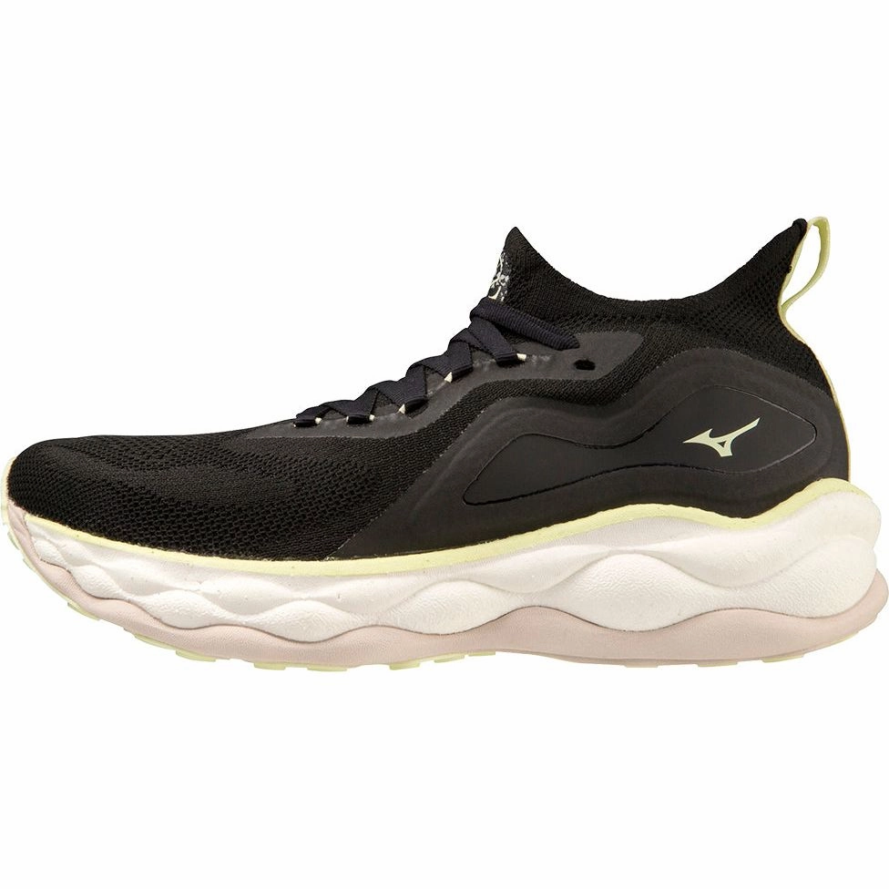 Mizuno Wave Neo Ultra Womens Running Shoes - Black Dynamic Arch Bridge