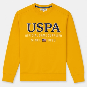 USPA Polo Assn Yellow T shirt Relaxed fit style Lightweight Fabric