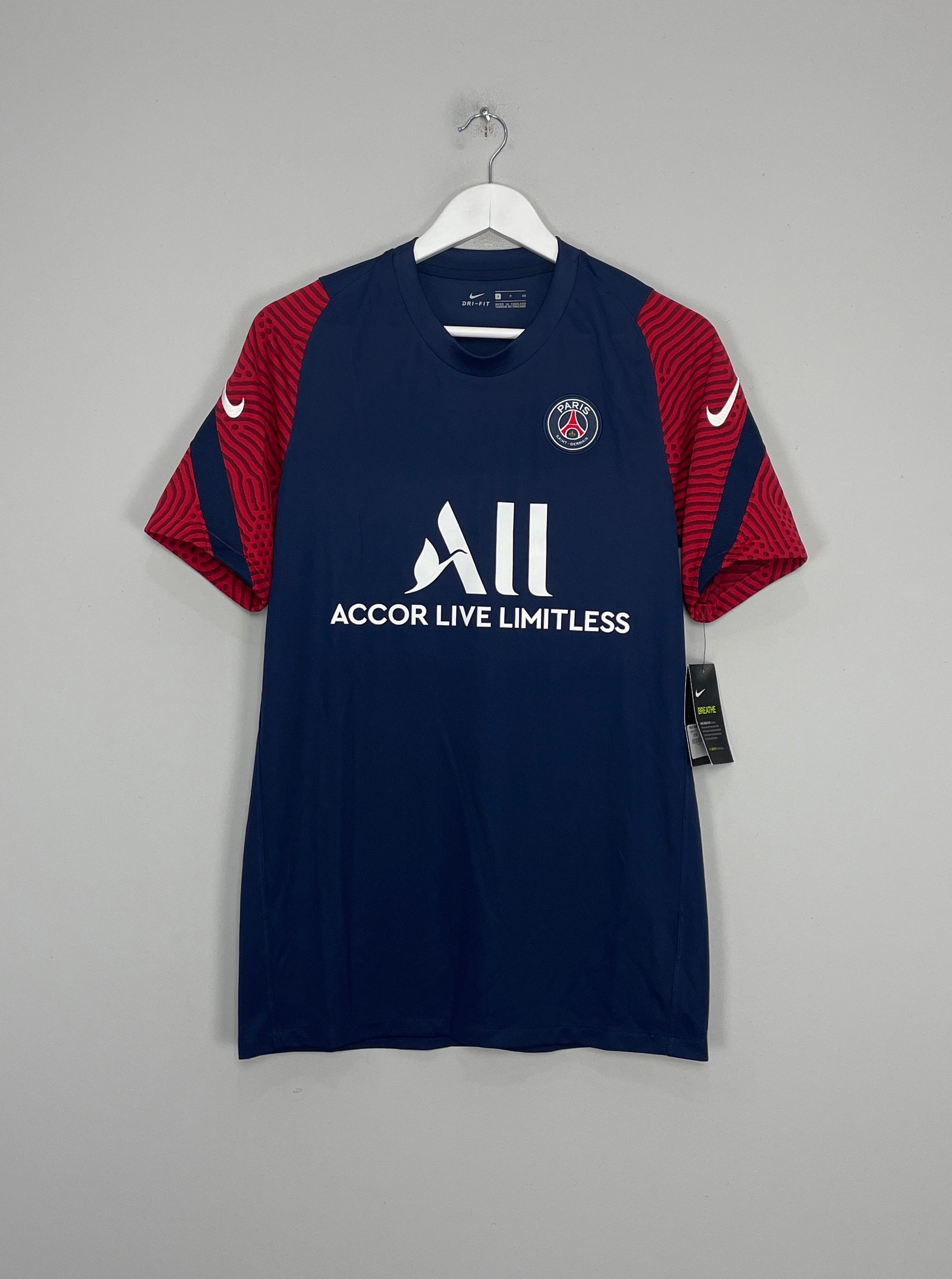 2020/21 PSG *BNWT* TRAINING SHIRT (S) NIKE Reflective Trim Detail