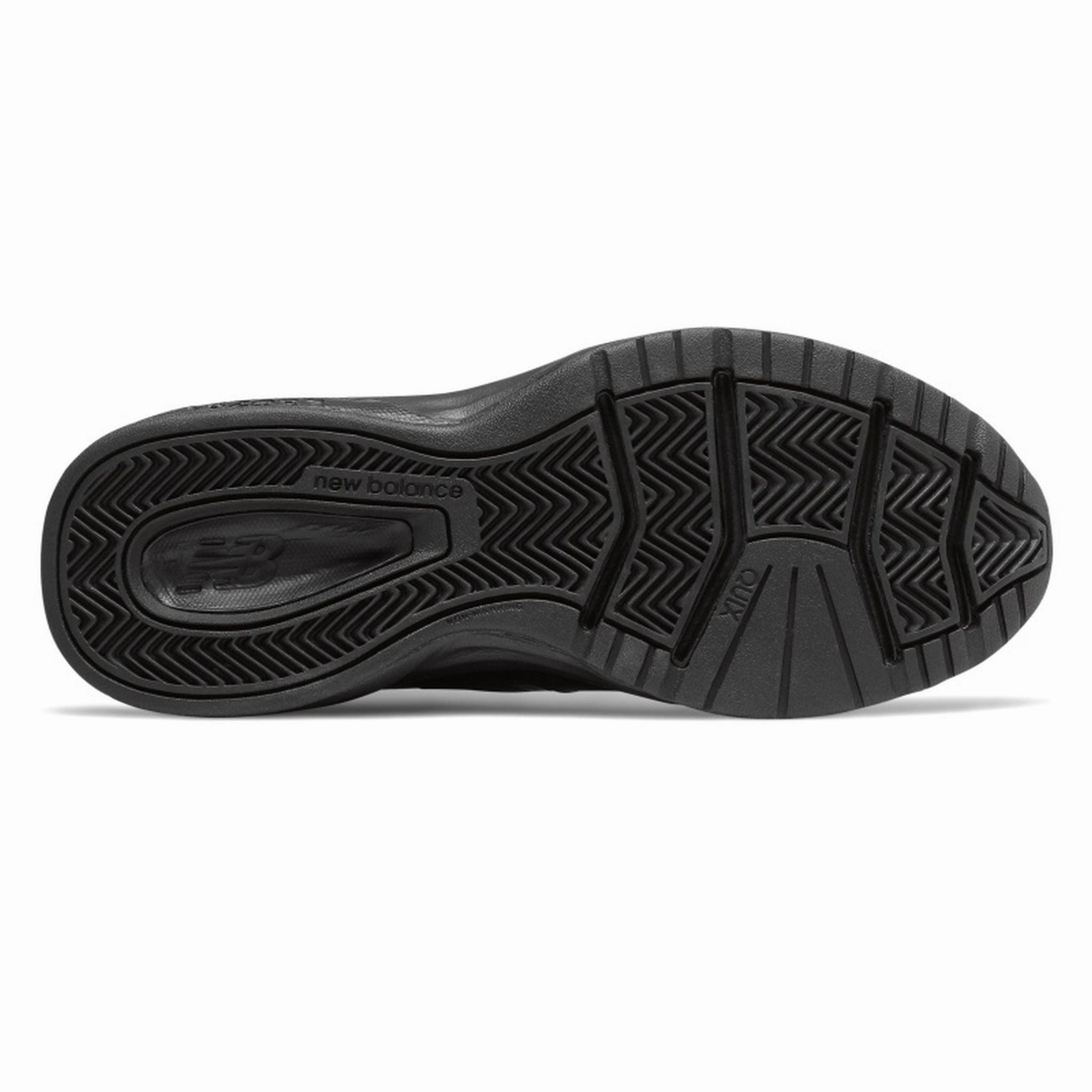 New Balance WX624v5 AB D WIDE Womens Cross Training Shoes Outsole bevel supports seamless heel-to-toe motion Outsole wrap adds protection during lateral motion