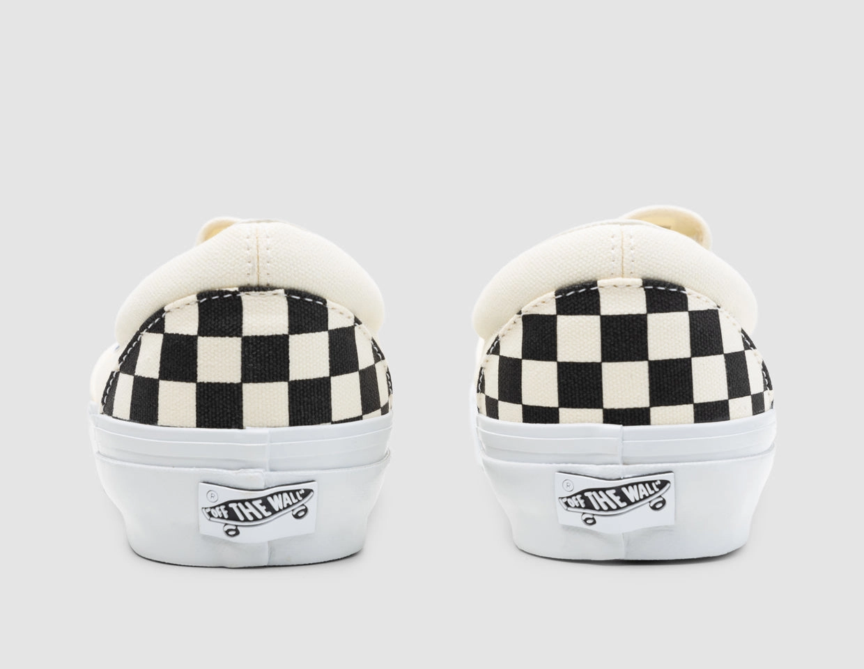 Vans Slip-On Reissue 98 LX Checkerboard Black / Off White Vibe Street Low Profile Design