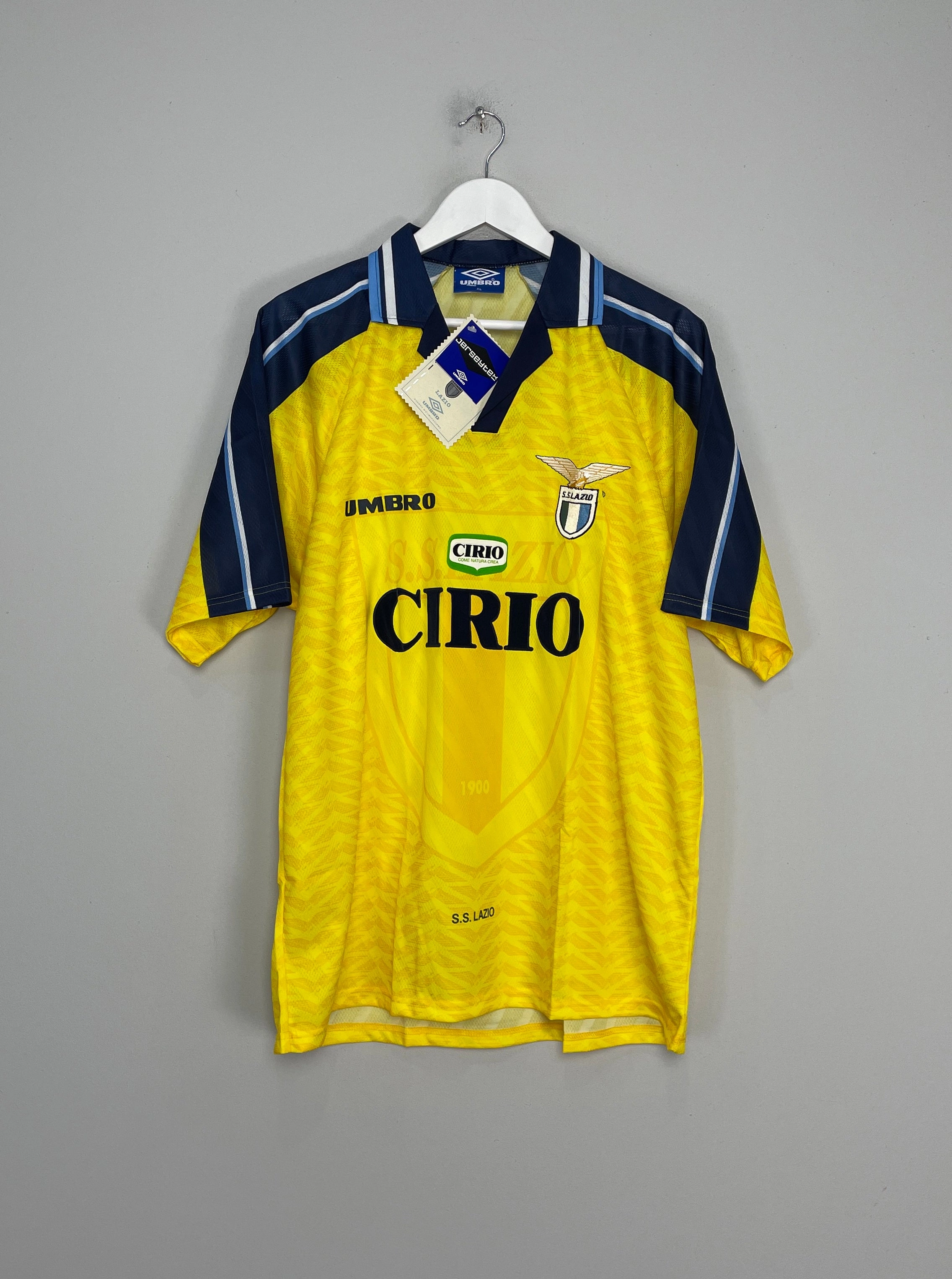 1996/98 LAZIO *BNWT* AWAY SHIRT (MULTIPLE SIZES) UMBRO Urban Comfort
