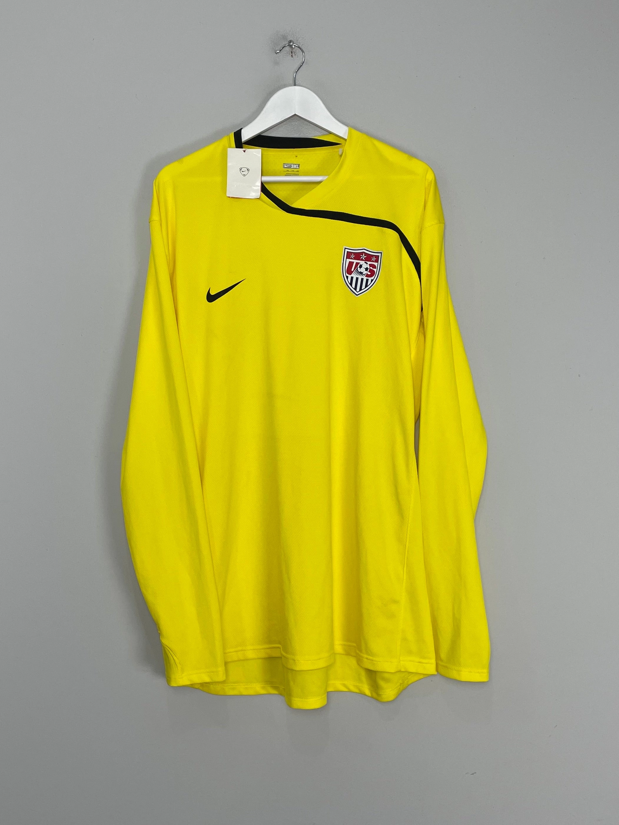 2008/09 USA *PLAYER ISSUE* BNWT GK SHIRT (XXXL) NIKE Moisture Lock Reservoir Sport Clip Compatible