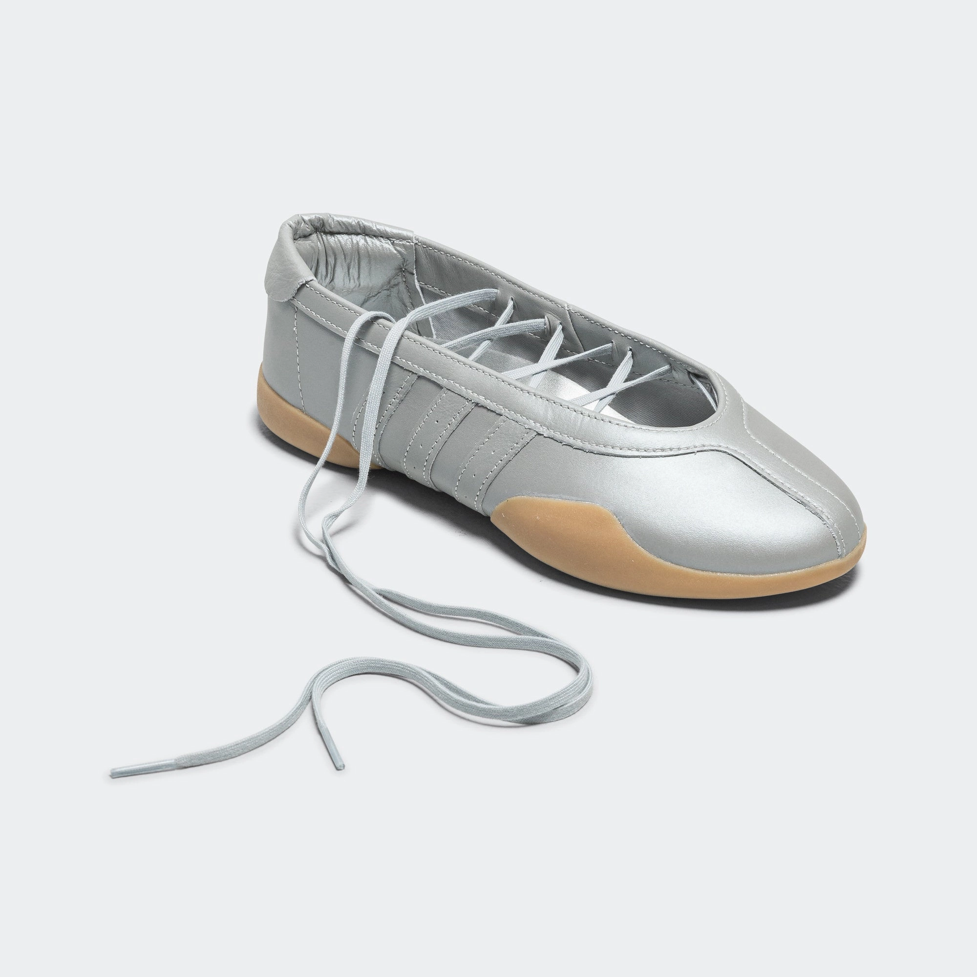 Sports Ready Womens Taekwondo Mei Ballet - Silver Metallic/Gum