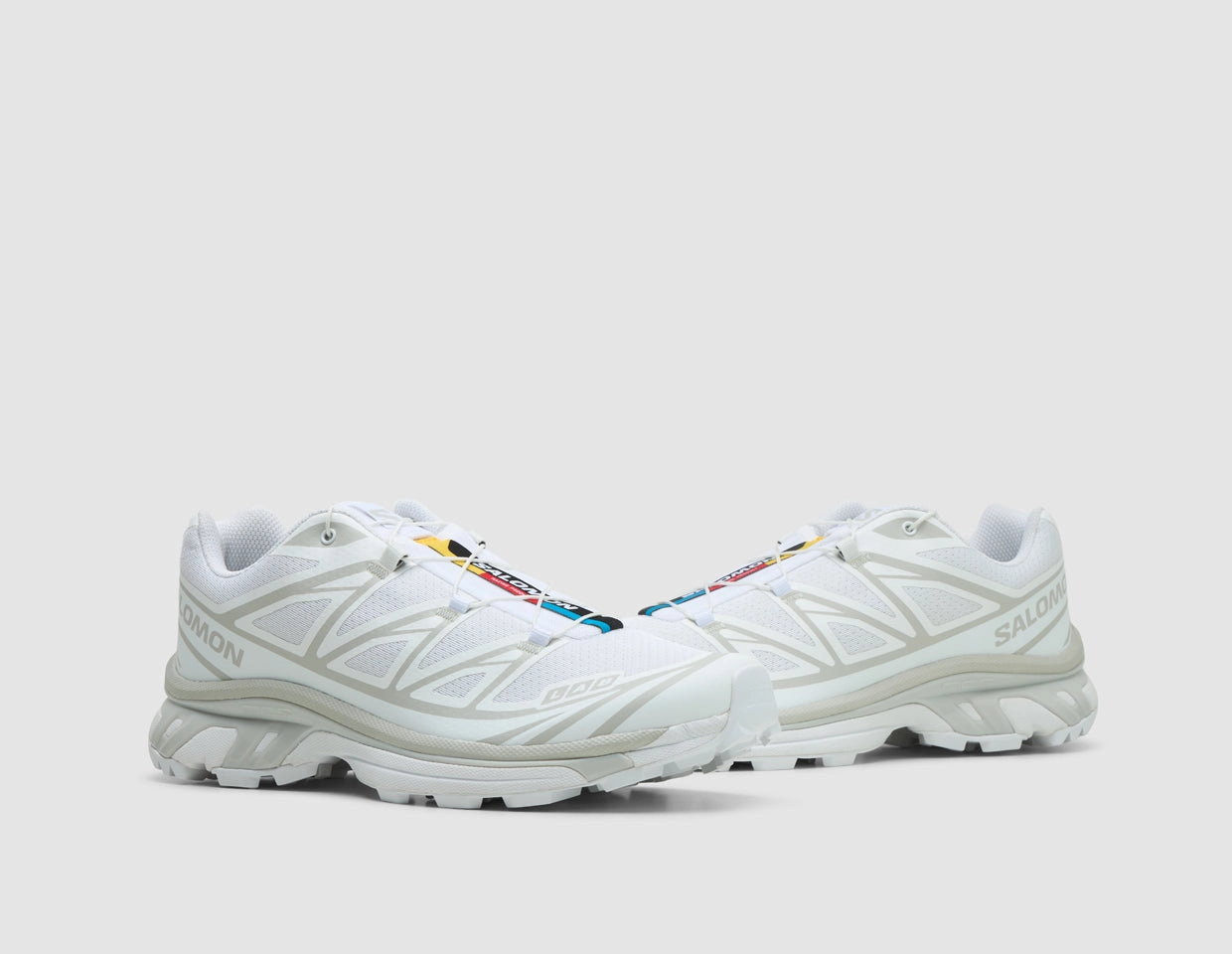 Airflow Optimized Structure Salomon Advanced XT-6 White / White - Lunar Rock