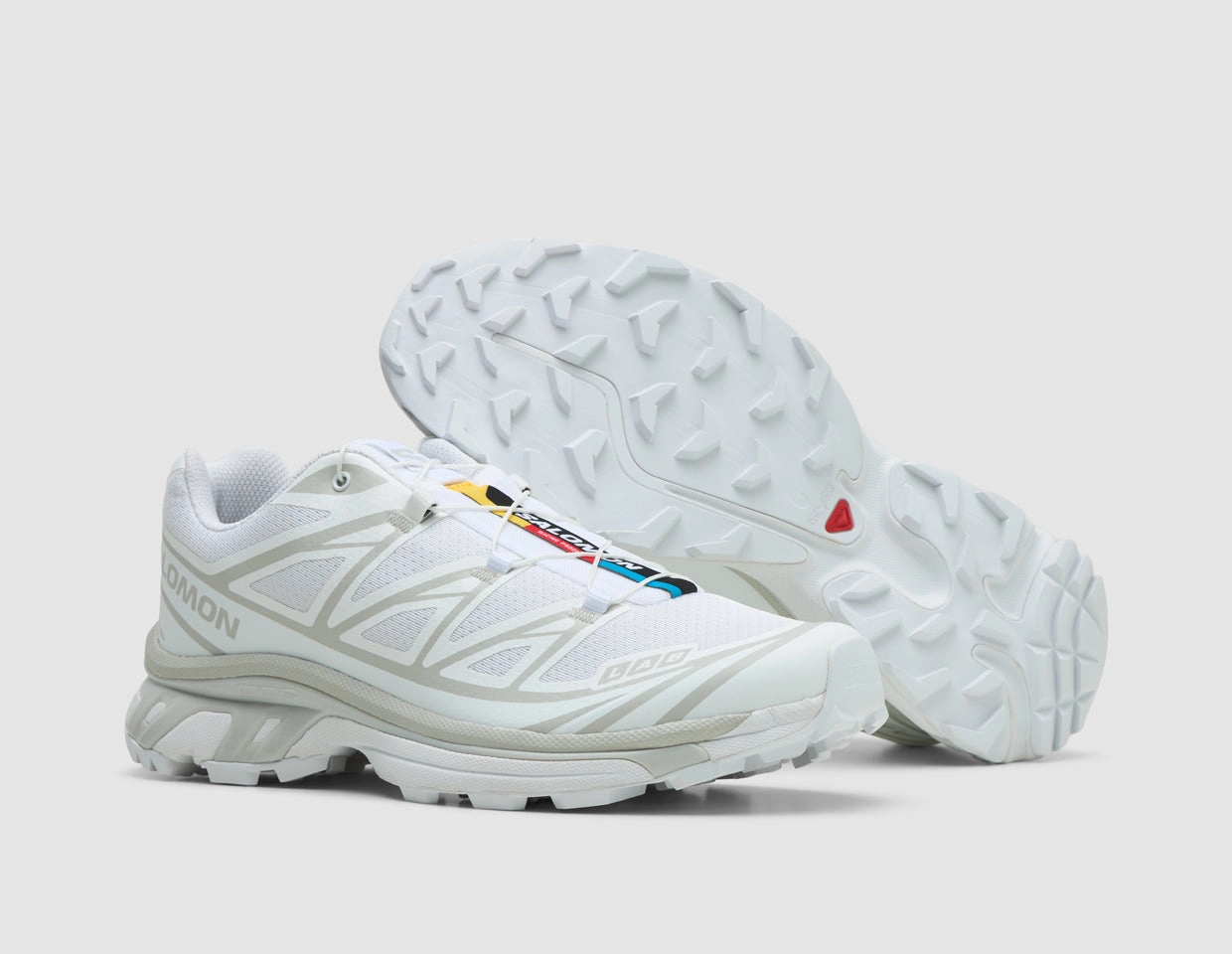 Salomon Advanced XT-6 White / White - Lunar Rock Supportive Traction