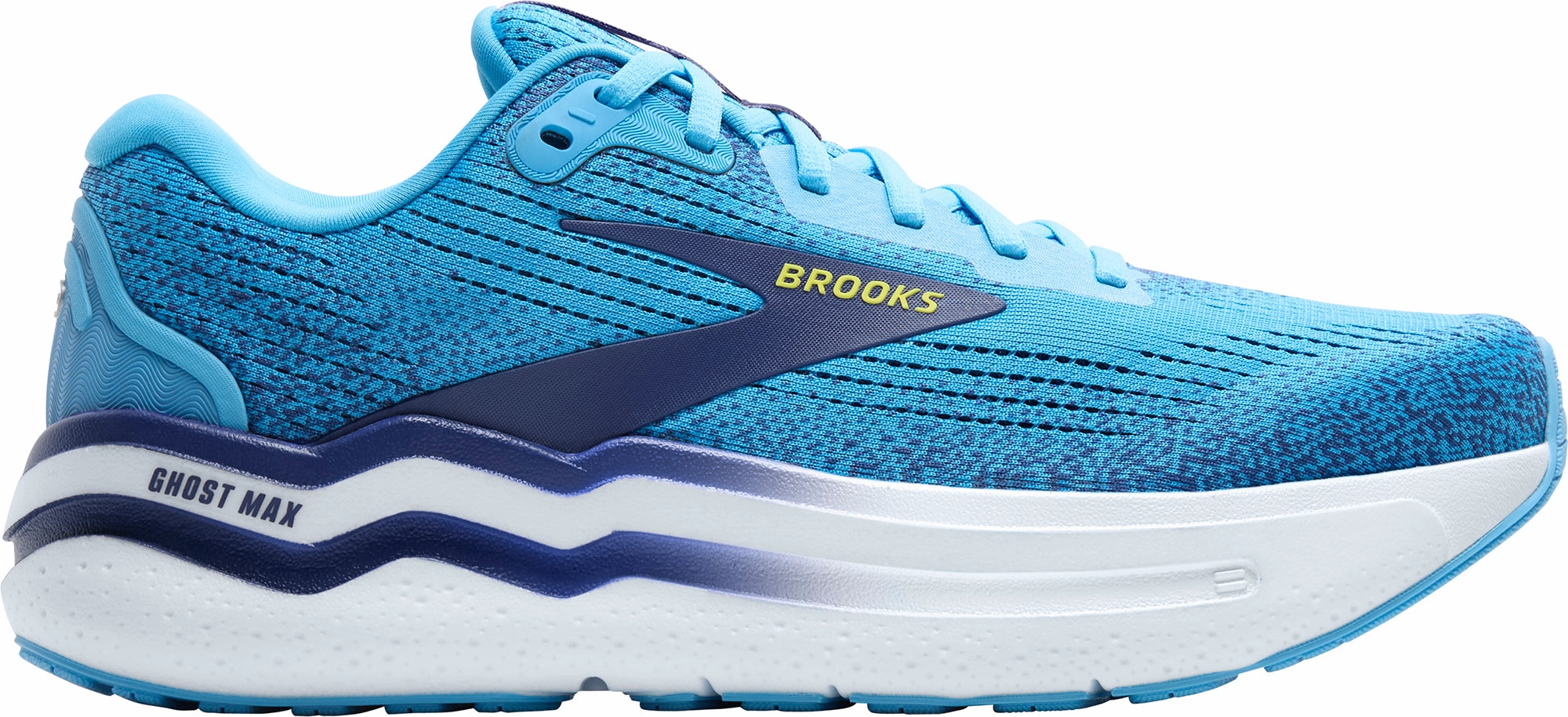 Peak Comfort Brooks Ghost Max 2 Mens Running Shoes - Blue