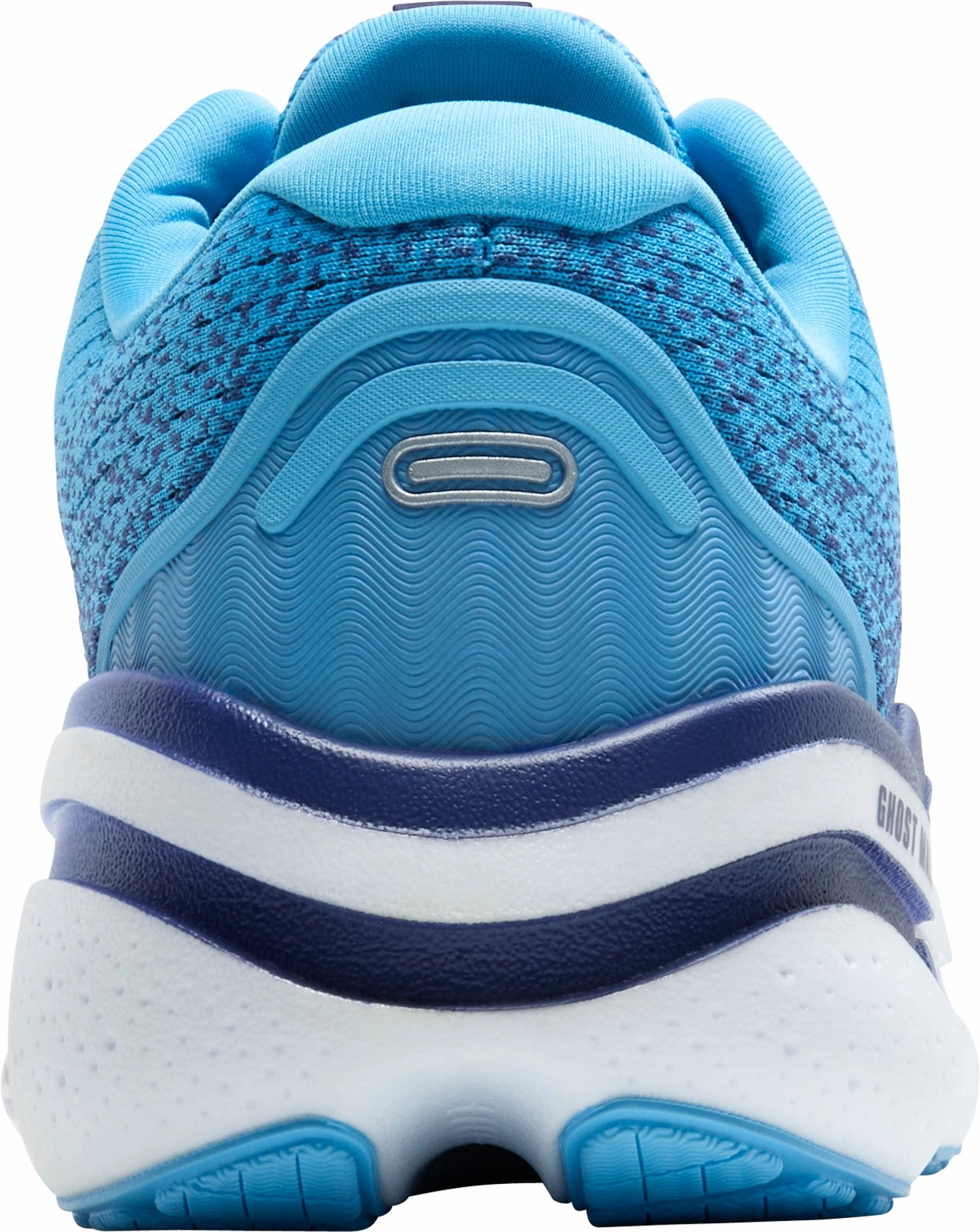 Active Fit Reinforced toe box Brooks Ghost Max 2 Mens Running Shoes - Blue