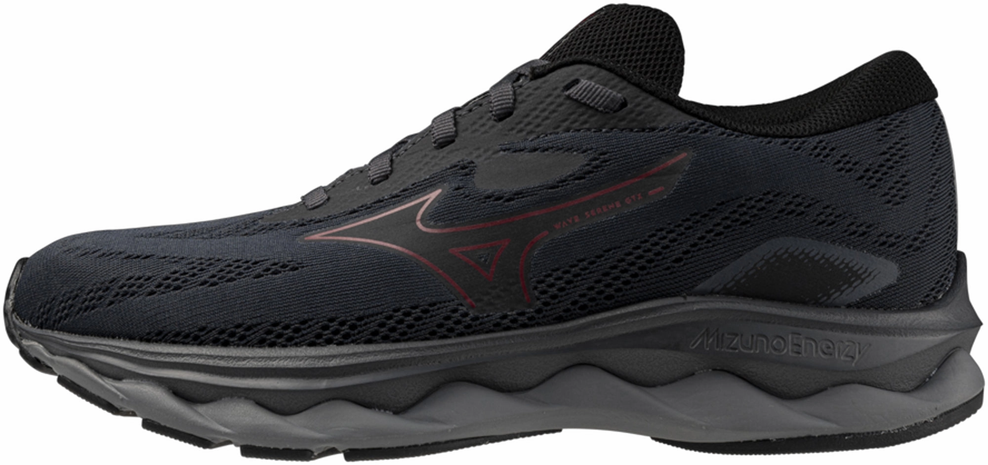 Mizuno Wave Serene GORE-TEX Womens Running Shoes - Black Water   Repellent Street Wear
