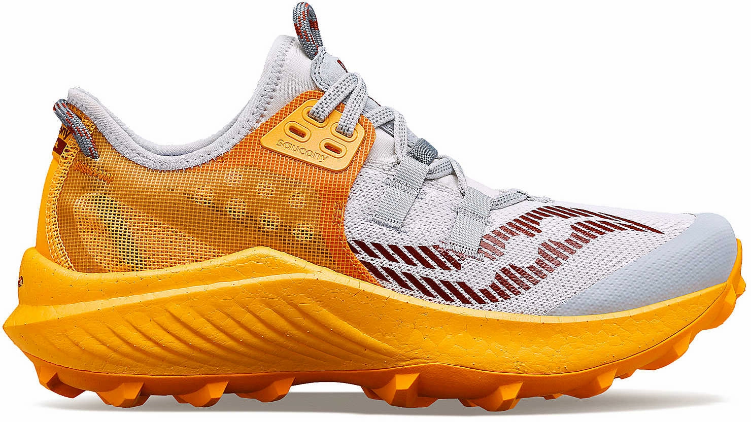 Rebound Boost Technology Move Daily Saucony Endorphin Rift Womens Trail Running Shoes - Grey