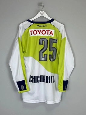 Dual Layer Active Edge 2007/08 CHIVAS GUADALAJARA CHICHARITO #25 L/S AWAY SHIRT (XL) REEBOK