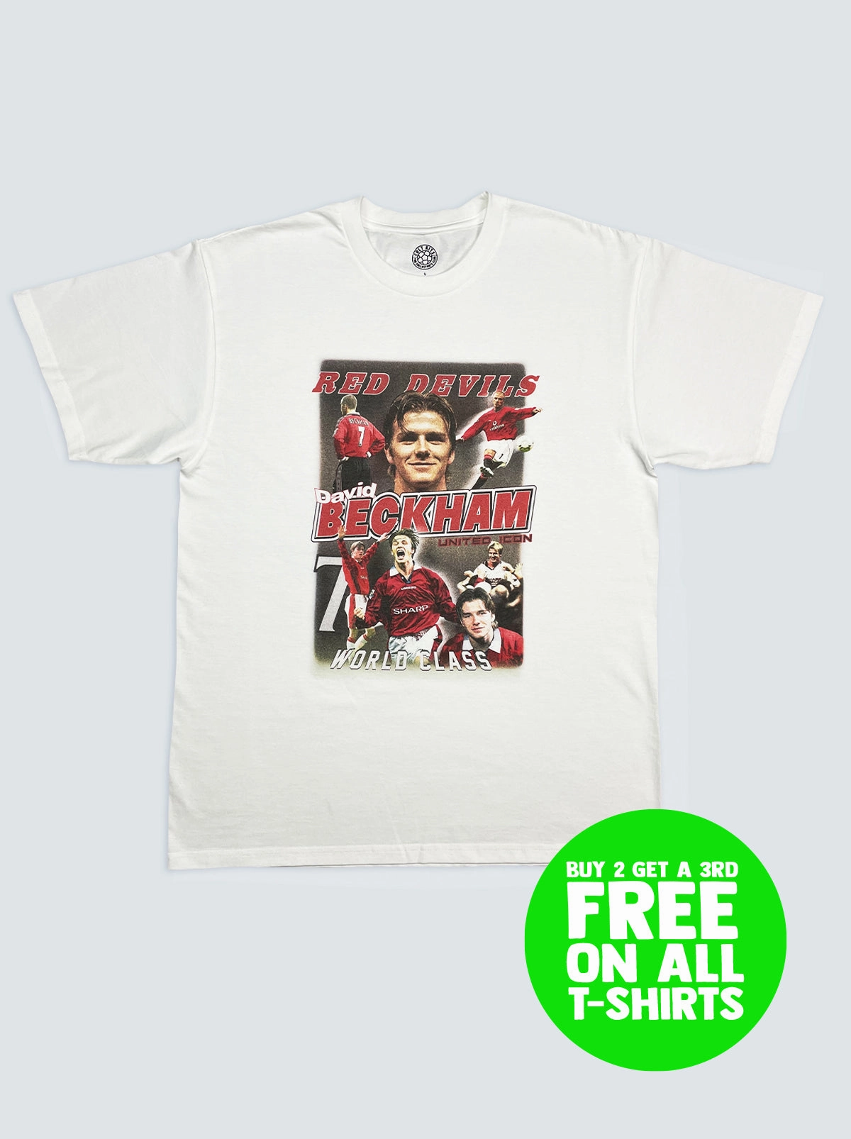 Dry Touch MANCHESTER UNITED BECKHAM BOOTLEG TEE