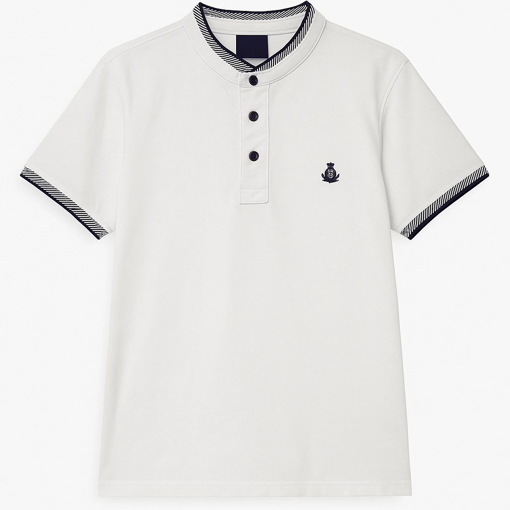 Visconti Italian White T shirt ZeroDistressFinish