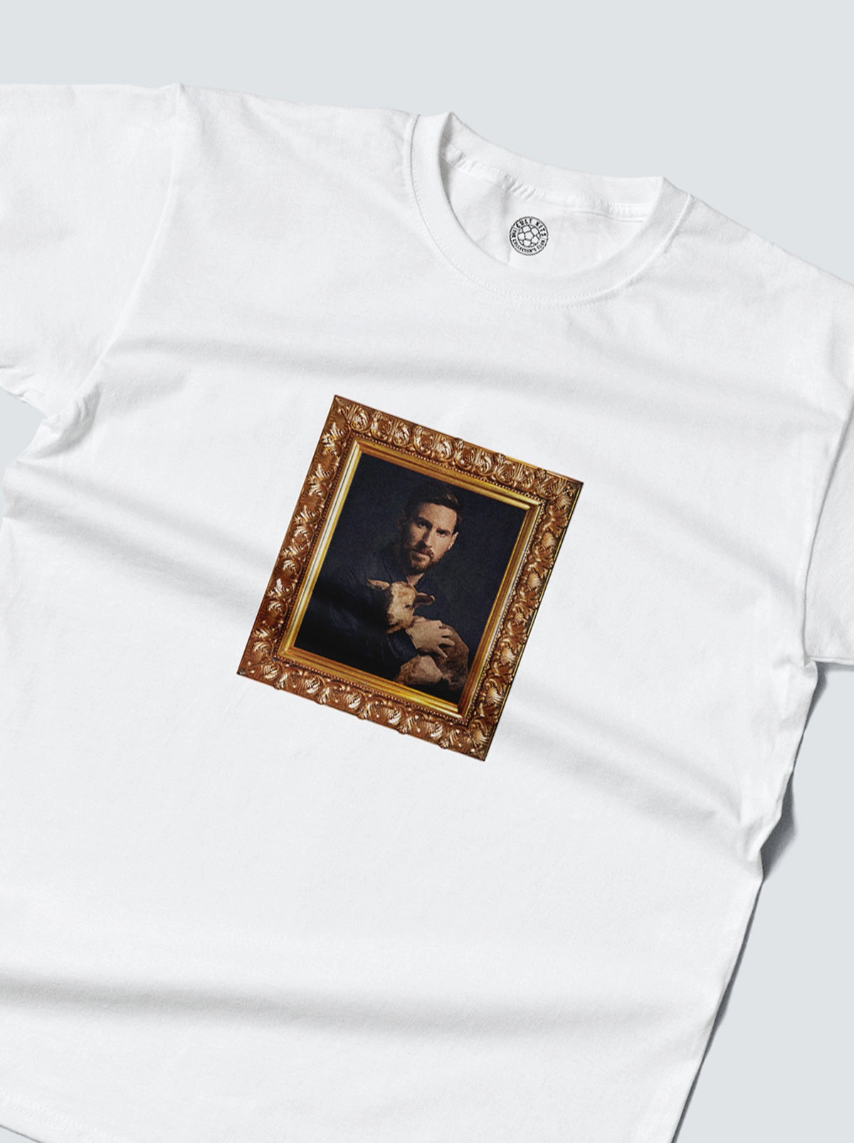 Easy Flow Pre Shrunk Fabric MESSI GOAT TEE