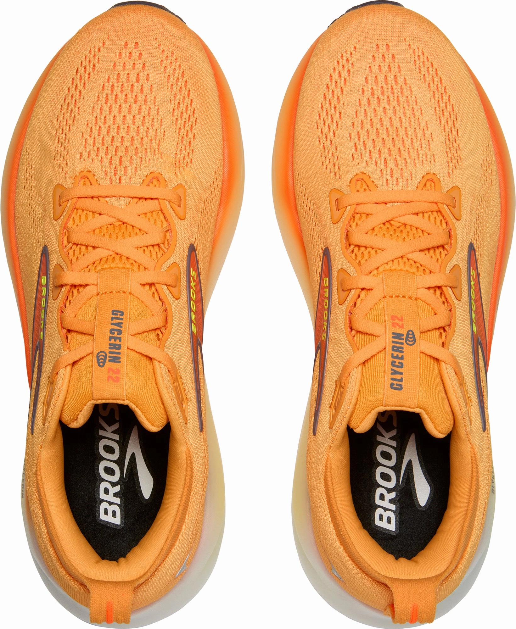 Brooks Glycerin 22 Mens Running Shoes - Orange Training Gear City Gear