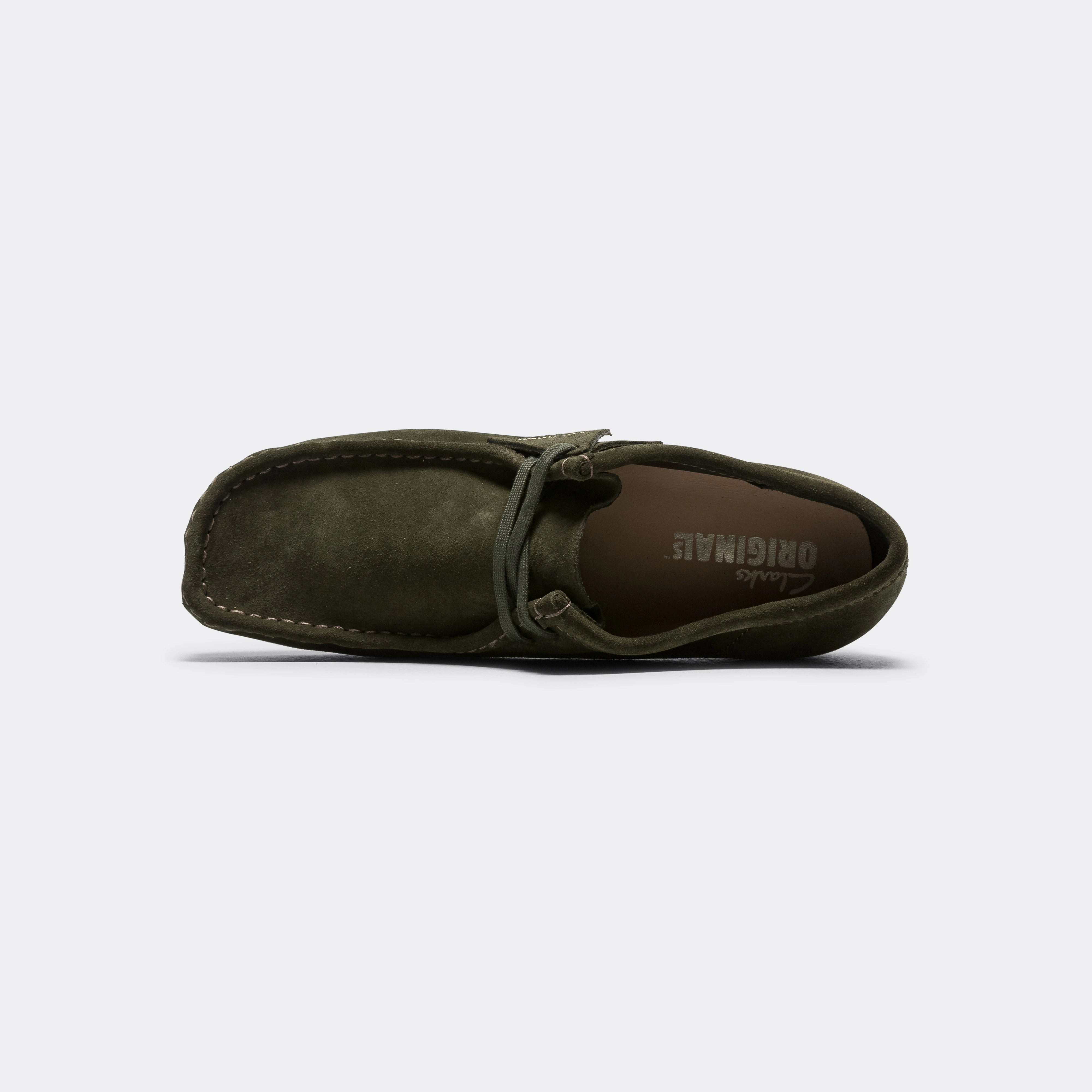 Wallabee - Forest Green Suede Low Drop Profile