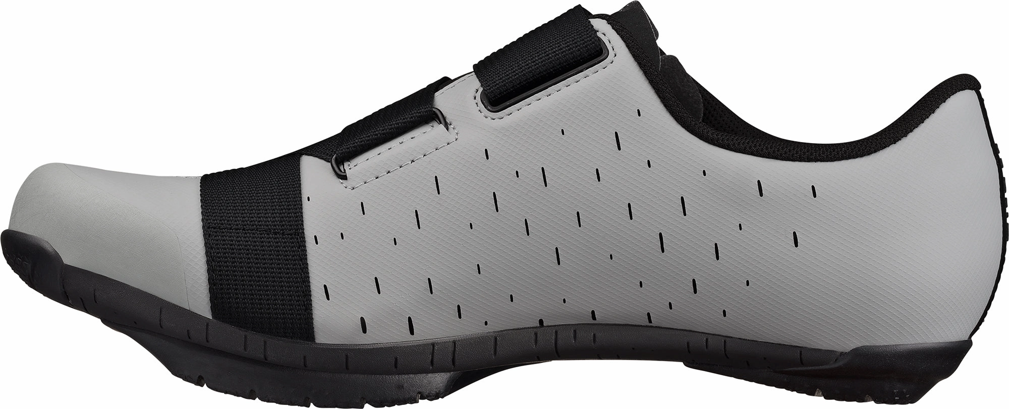 Fizik X4 Terra Powerstrap Mens Road Cycling Shoes - Grey Heel Cushioning Torsional Stability System