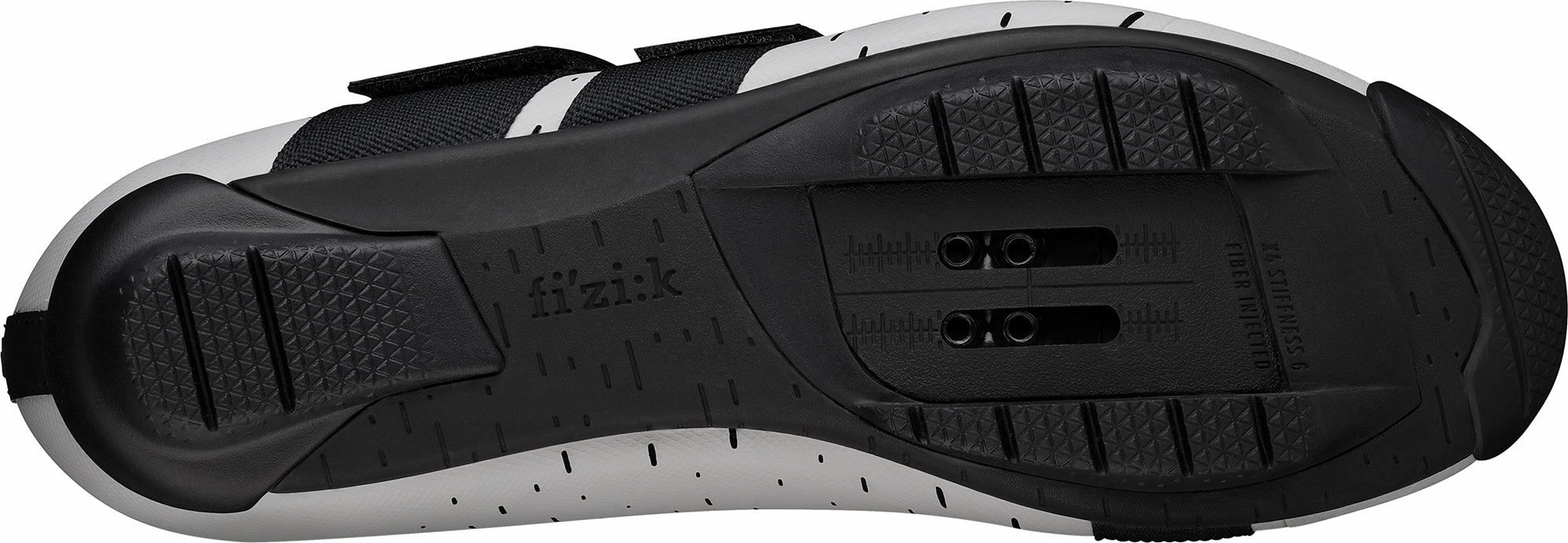 Fizik X4 Terra Powerstrap Mens Road Cycling Shoes - Grey Layered Cushioning System