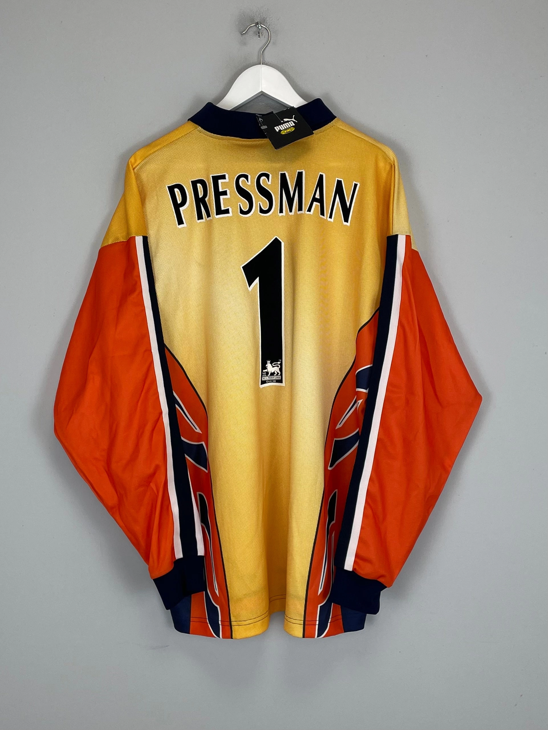 1997/98 SHEFFIELD WEDNESDAY PRESSMAN #1 *BNWT* GK SHIRT (XL) PUMA Thermal Regulation System