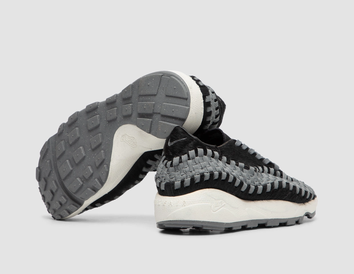 Nike Women's Air Footscape Woven Black / Smoke Grey - Sail Sports Class